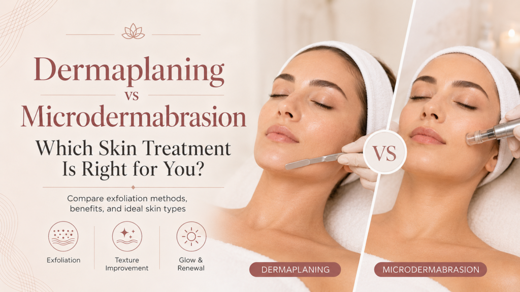 Dermaplaning vs Microdermabrasion