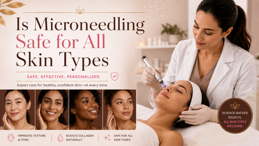 Is Microneedling Safe for All Skin Types
